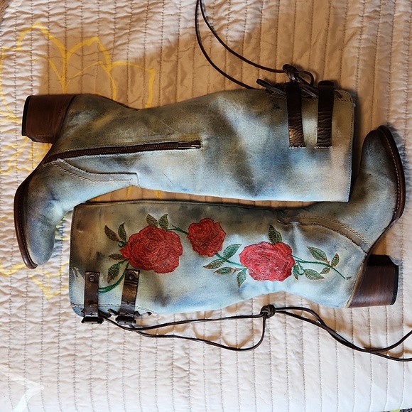 Freebird by Steven Shoes - FREEBIRD by Steven denim boots